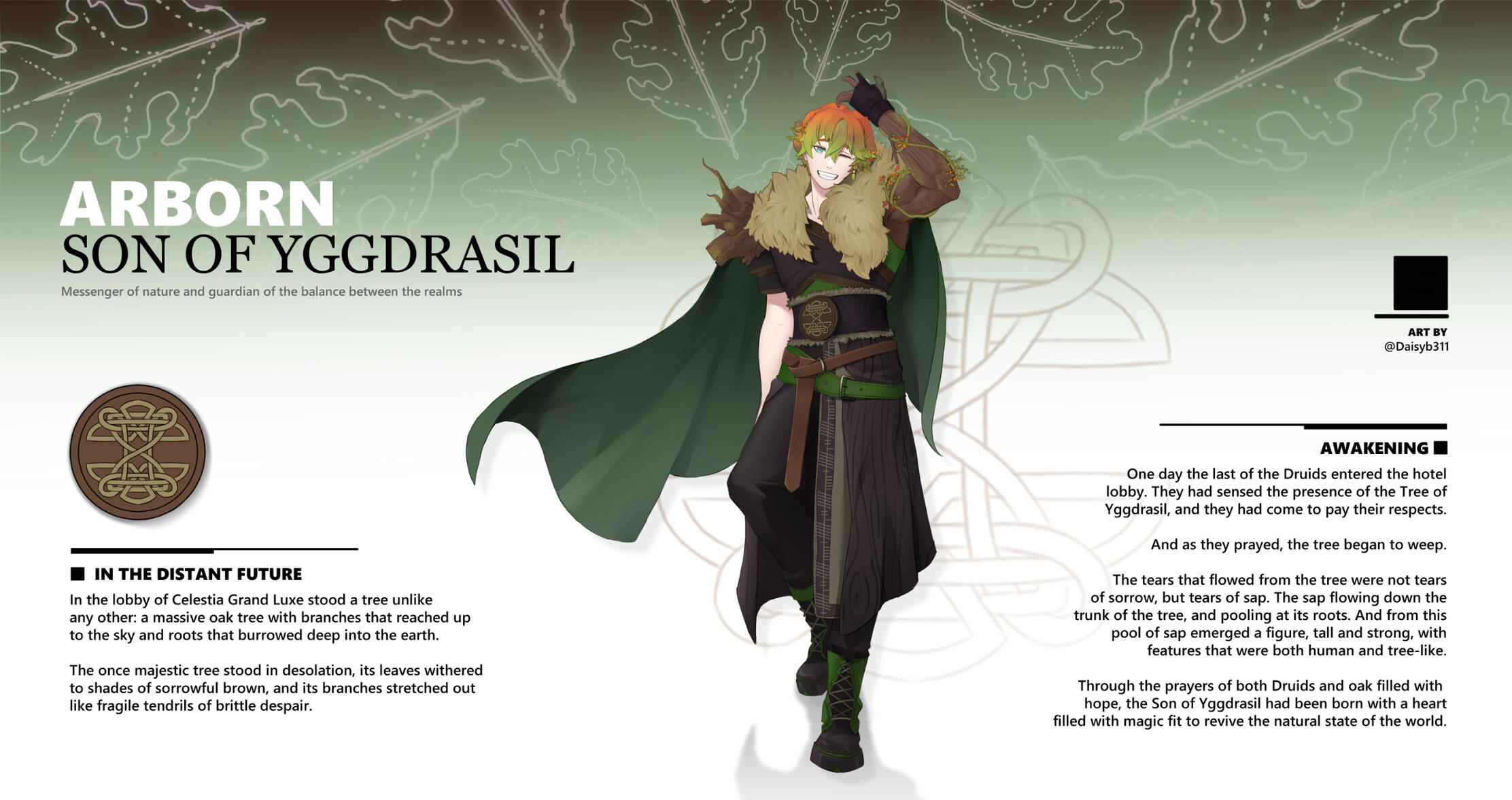 Arborn - Vtuber concept