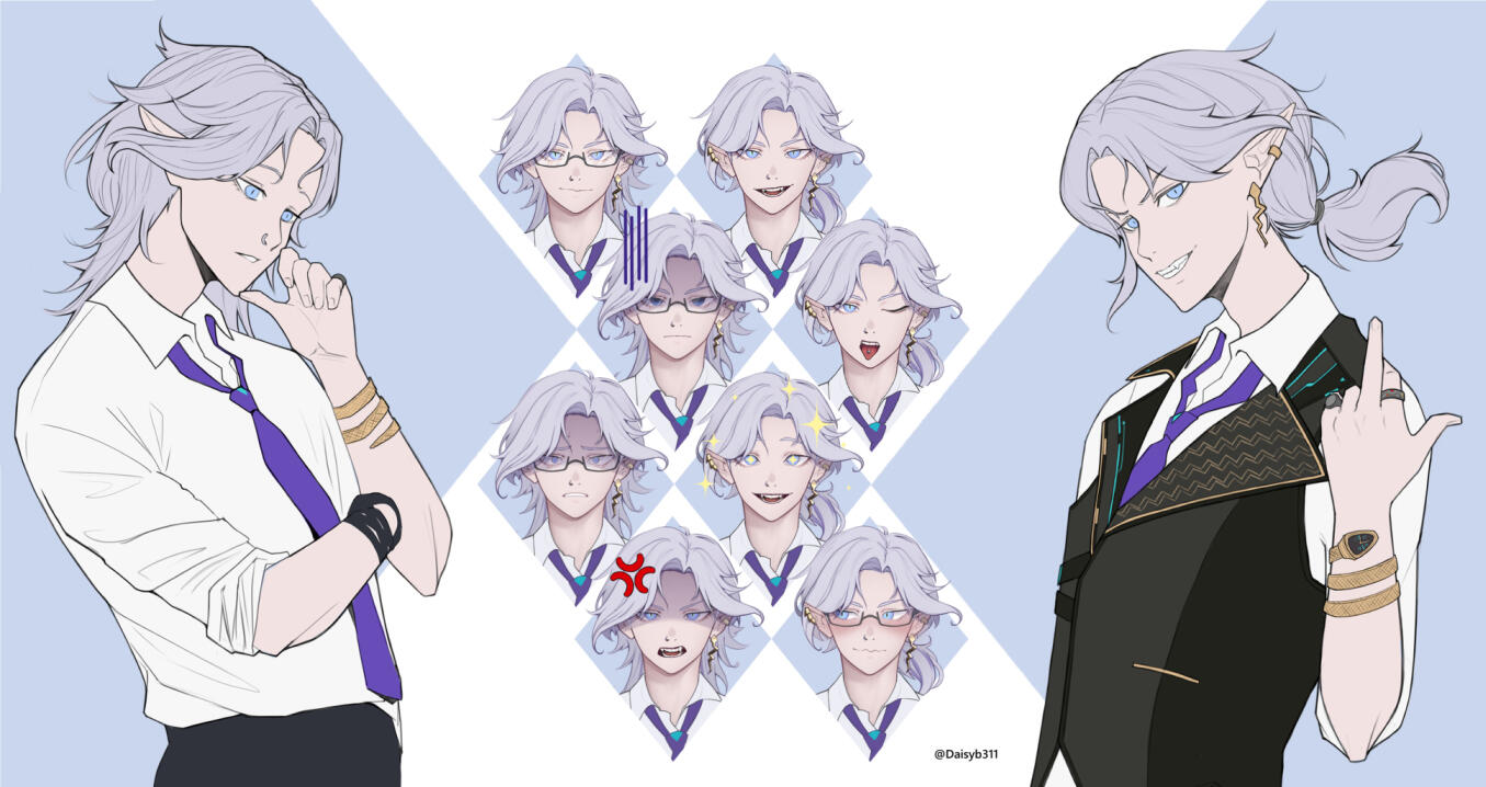 Dork Lord Ashtaroth - Vtuber Concept